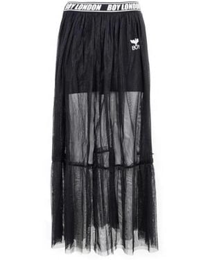 BOY London Maxi Skirts - Negro