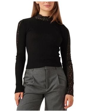 Rosemunde Long Sleeve Tops - Zwart