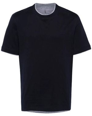 Brunello Cucinelli T-Shirts - Black