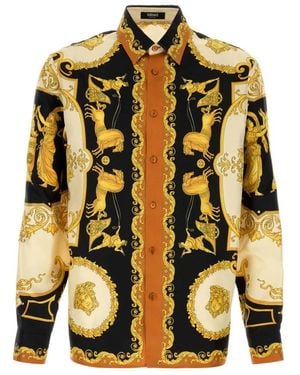 Versace Casual Shirts - Yellow
