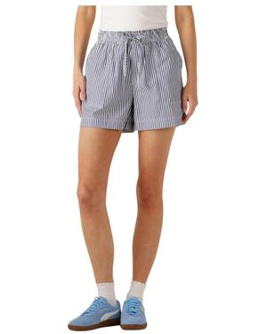 Another Label Korte Broeken ,Blauw ,Romane Short