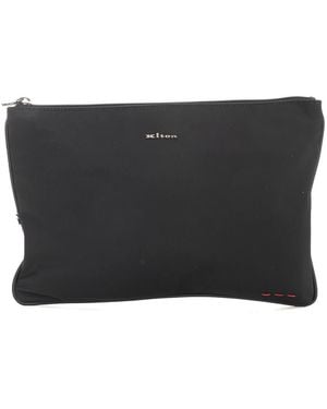 Kiton Messenger Bags - Nero