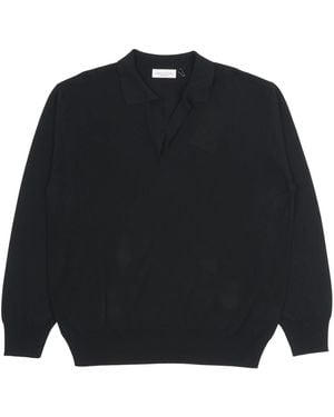 Roberto Collina V-Neck Knitwear - Nero