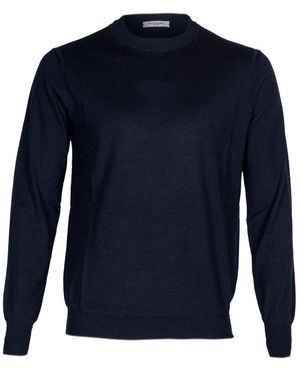 Paolo Pecora Round-Neck Knitwear - Blue