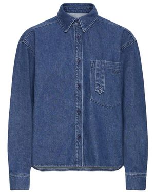 Ball Denim Shirts - Blue