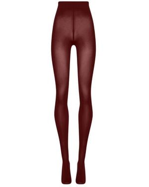 Wolford Velvet De Luxe 66 Tights - Rot
