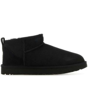 UGG Schoenen ,Zwart ,Wol Classic Ultra Mini