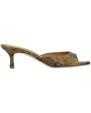 The Seller Heeled Mules - Neutro
