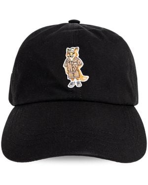 Maison Kitsuné Caps - Noir