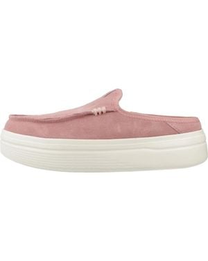 HEYDUDE Schoenen ,Roze ,Suède Austin Lift Classic