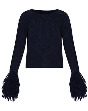 Etro Round-Neck Knitwear - Blue