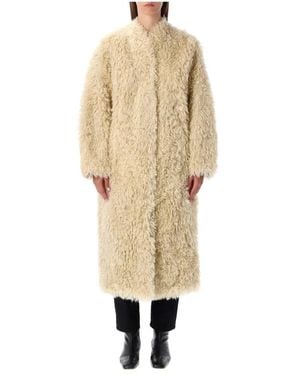 Stand Studio Single-Breasted Coats - Neutre