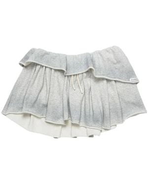 Acne Studios Short Skirts - Blanco