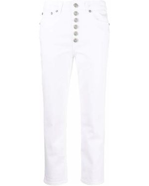 Dondup Cropped Jeans - White