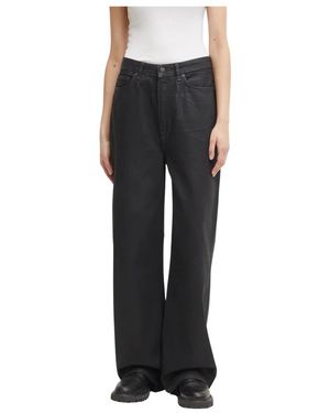 Samsøe & Samsøe Wide Jeans - Zwart