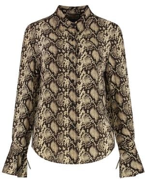 Nili Lotan Shirts - Brown
