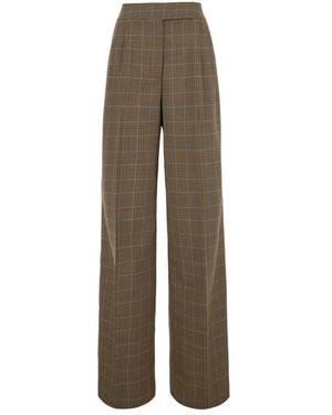 Etro Wide Trousers - Marrone