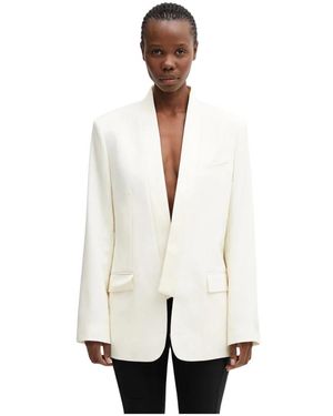 KENZO Single Breasted Kimono Blazer - Wit