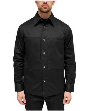 Paolo Pecora Giacca Camicia - Zwart
