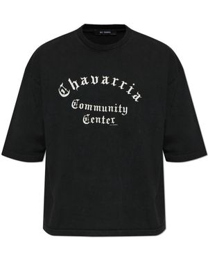 Willy Chavarria T-Shirts - Black