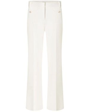 Cambio Ecru fawn hose - Weiß