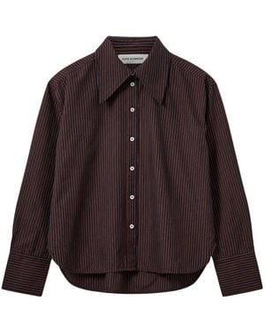 Sofie Schnoor Overhemden ,Paars ,Shirts - Bruin