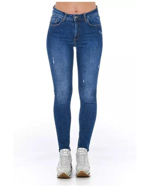 Frankie Morello Skinny Fit Jeans - Blue