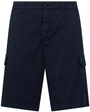 Moorer Casual Shorts - Blue