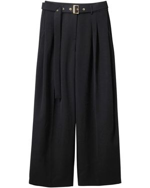 Desigual Wide Trousers - Black