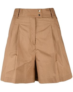 Herno Light Cotton Stretch Shorts - Naturel