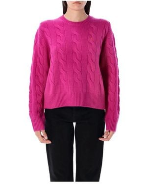 Polo Ralph Lauren Round-Neck Knitwear - Roze