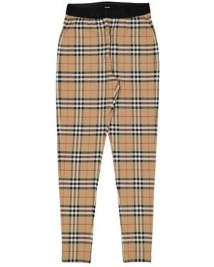Burberry Slim-Fit Pants - Natural