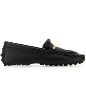 Tod's Loafer Mit Fransenbesatz - Schwarz