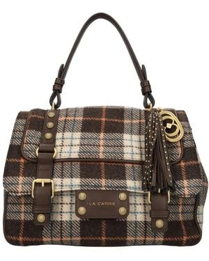 La Carrie Handbags - Marrone