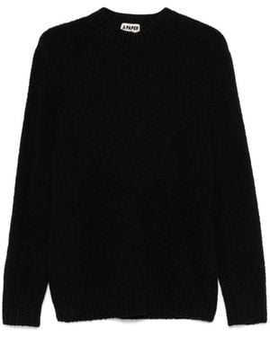 A PAPER KID Round-Neck Knitwear - Nero