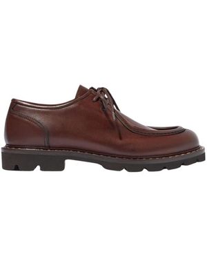 SCAROSSO Laced Shoes - Brown
