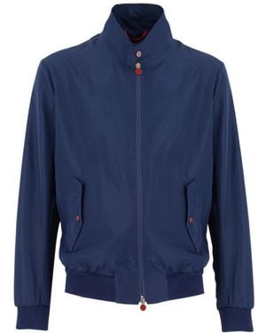 Kiton Light Jackets - Blue