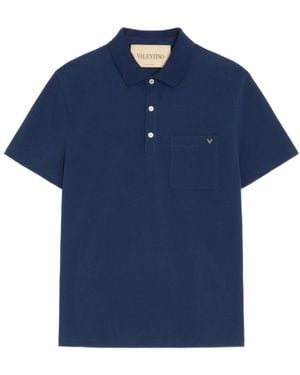 Valentino Polo Shirts - Blue
