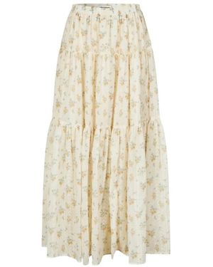 Lolly's Laundry Maxi Skirts - Neutro