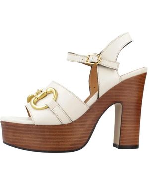 Alpe High Heel Sandalen - Braun