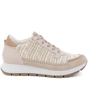 Igi&co Gewebte Stoff Sneakers - Weiß
