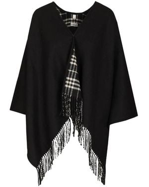 Burberry Capes - Negro