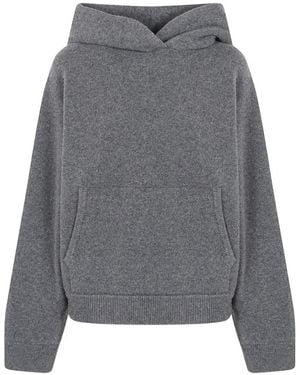Rohe Logo Hoodie - Grau