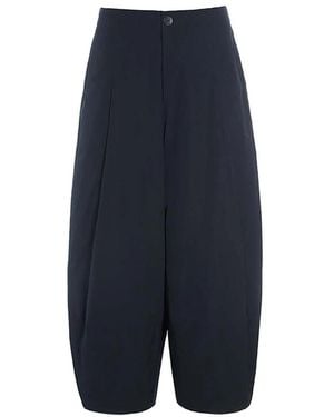Bitte Kai Rand Pantalones Popelina Negros Conjunto Elegante, Mujer, Talla - Azul