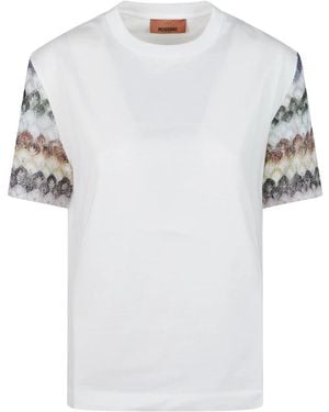 Missoni Tops ,Wit ,T-Shirt