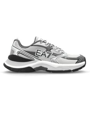 EA7 Logo Sneakers - Weiß