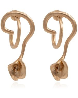 Cult Gaia Calla Wavy Ohrring - Mettallic
