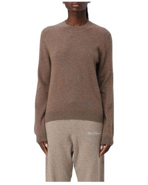 Karl Lagerfeld Kaschmir Rundhals Pullover - Braun