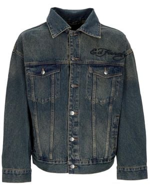 Ed Hardy Denim Jackets - Blue