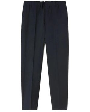 Jil Sander Slim-Fit Trousers - Blu